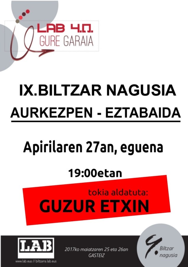 APIRILAK 27 LABeko eztabaidi