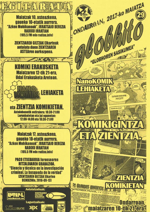 29 globito 2017ko maiatza