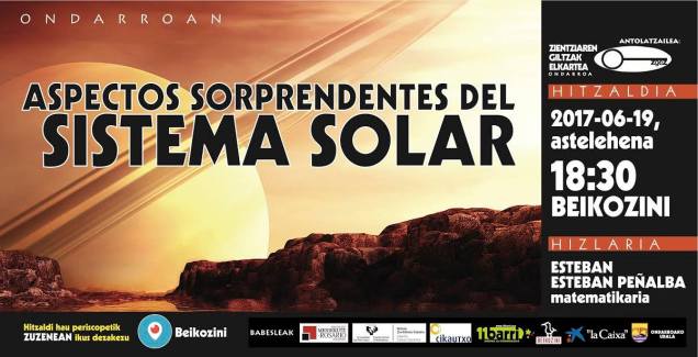 ekainak 19 hitzaldixe beikozinin zientzialaxak