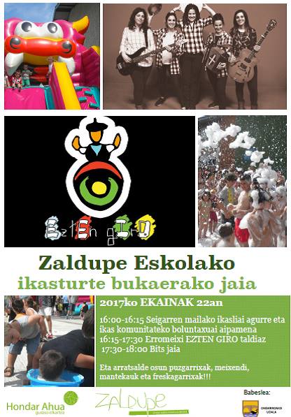 ekainak 22 zaldupeko bukaerako jaxe