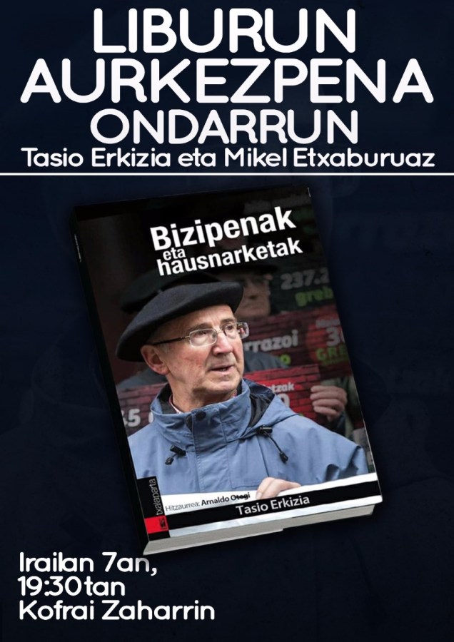 irailak 7 TASIOn liburun aurkezpena