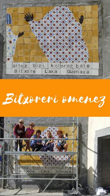 Bitxoren omenezko muralan aurkezpena