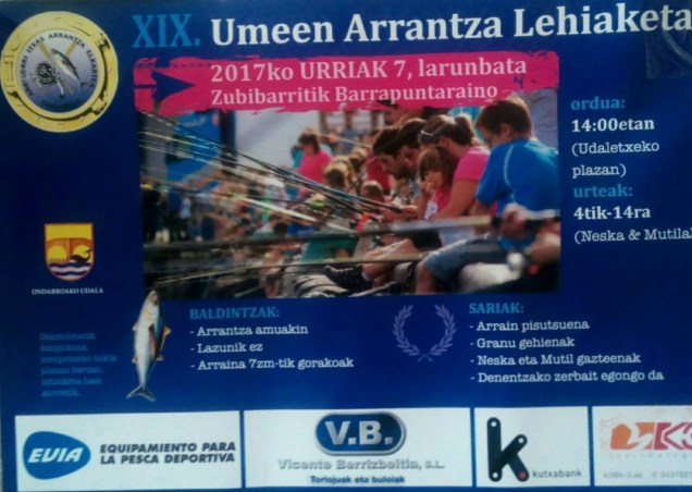 urrixak 7 arrantza lehiaketi