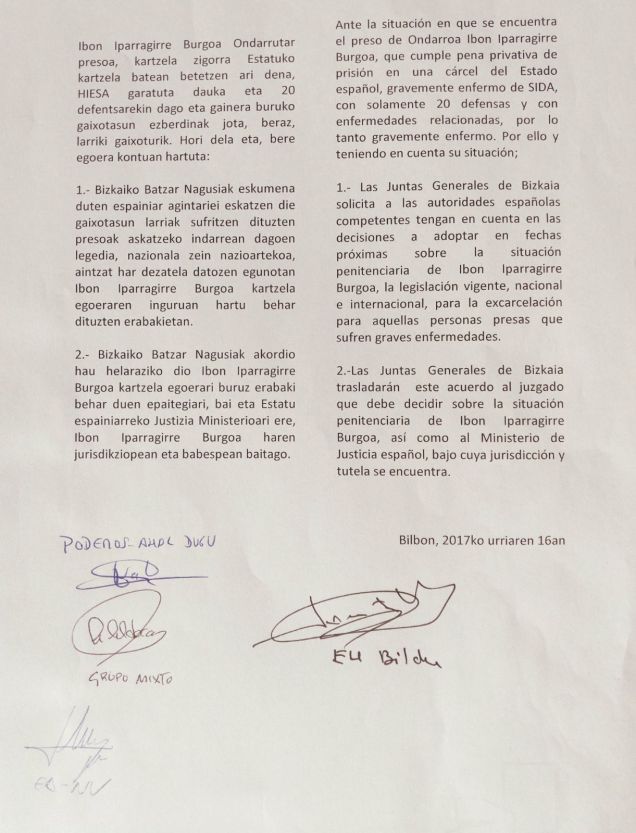 BIZKAIKO BATZAR NAGUSIXAK IBONeaz kezkatute