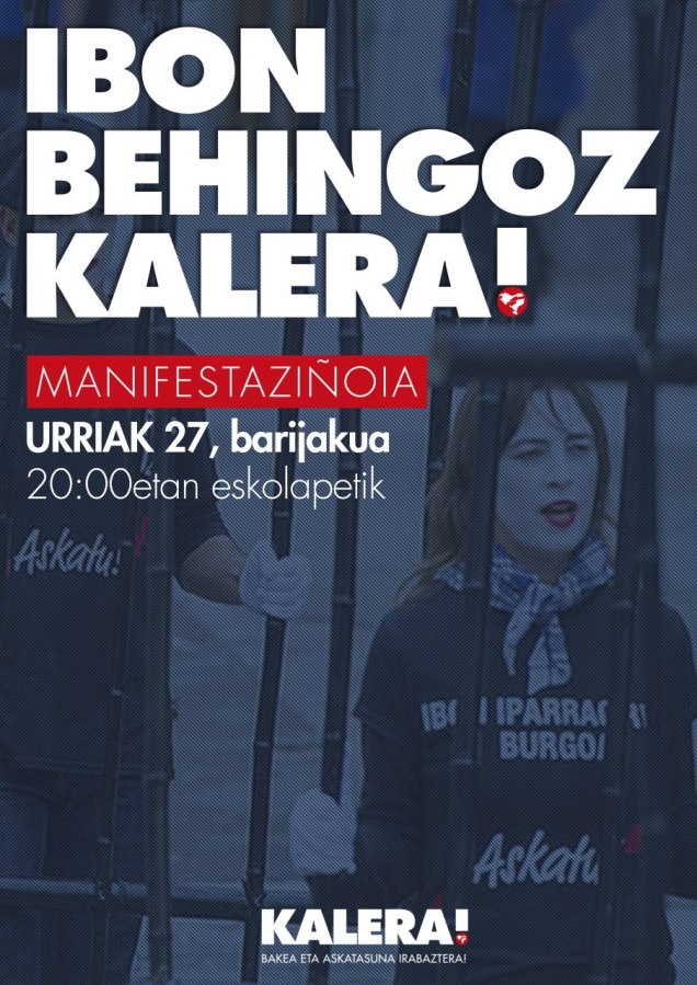 IBONen aldeko manifi Lekitxon 2017-10-27