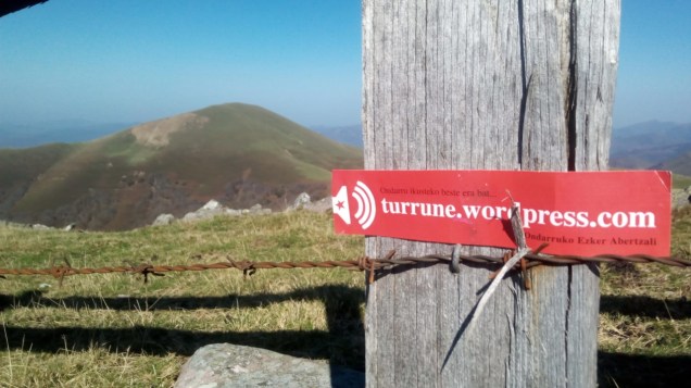 TURRUNE Saioa mendi aurrin 2017-10-14
