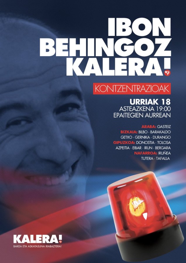 Urriak 18 konzentraziñoik epaitegi aurritan BEHINGOZ KALERA