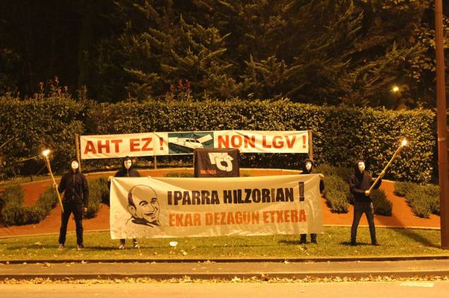 URRUÑAn IBONen aldeko ekintzi