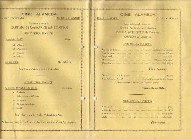 1963an santa zezilin ekitaldixak ondarrun 2