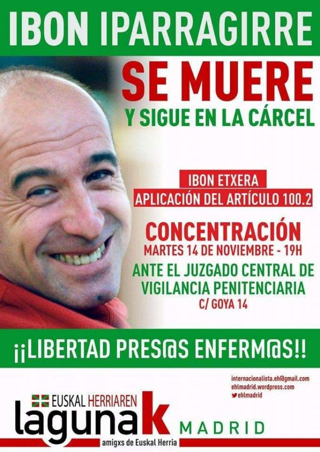 azaruk 14 MADRIDen konzentri IBONen alde