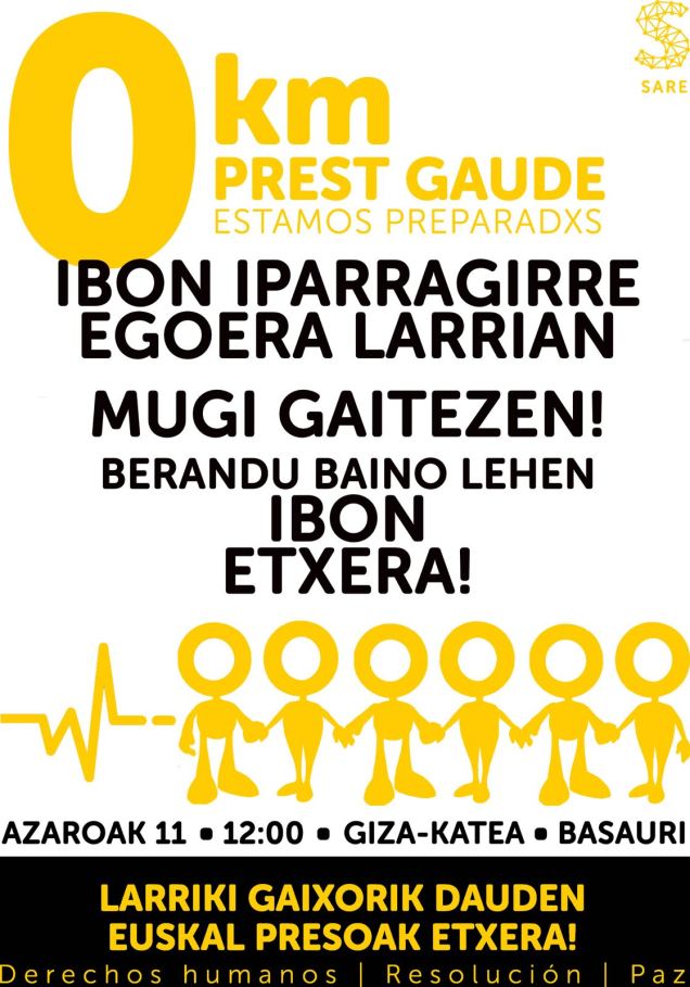 Azarun 11 giza kati BASAURIn IBONen alde