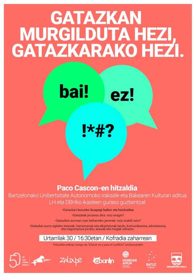 urtarrillak 30 hitzaldixe kofraxan