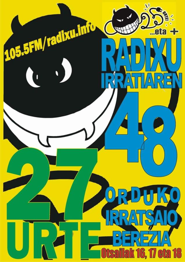 RADIXUn 27, urteurrena otsailak 16