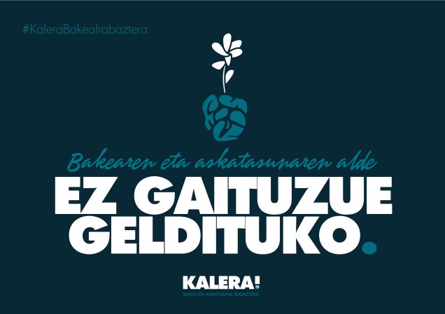 EZ GAITUZUE GELDITUKO