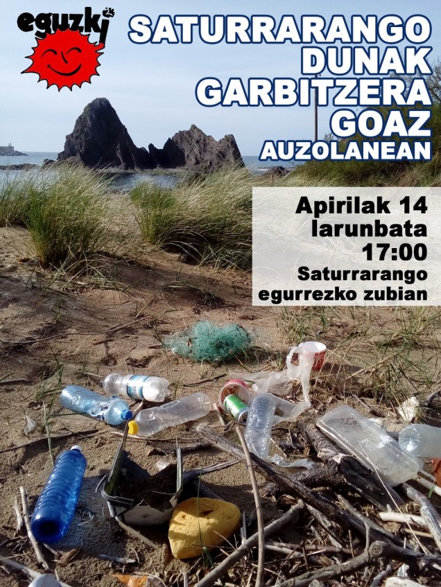 Apirilak 14 dunak garbitzea SATURRANEA