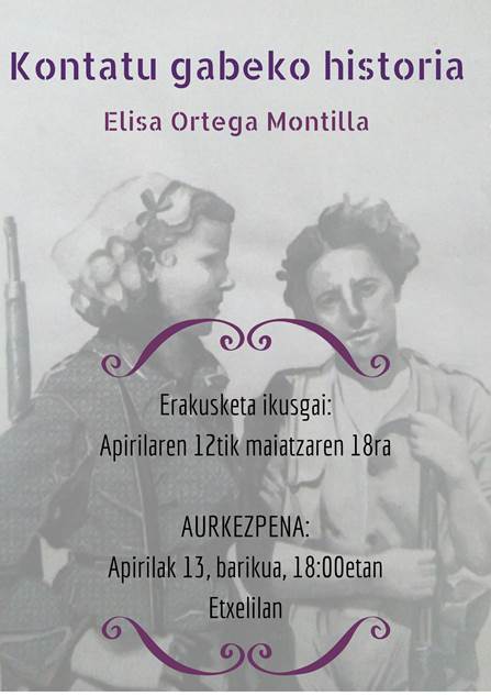 erakusketi apirilan 12tik aurrea