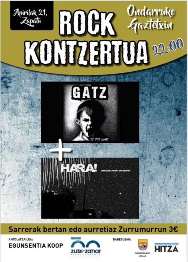 rock kontzertu apirilan 21