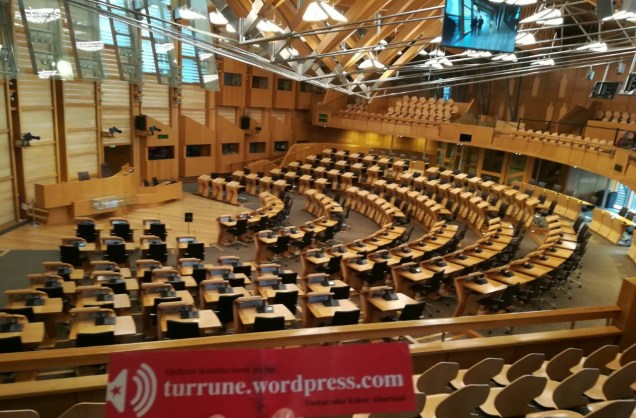 TURRUNE eskoziako parlamentun 2018-04-06