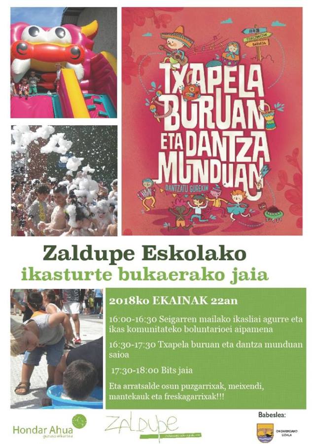 zaldupe eskolako jaxe