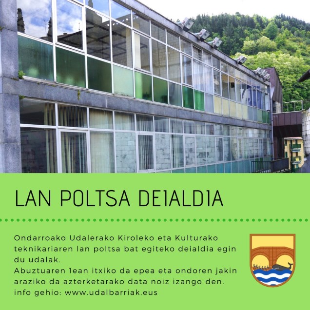 udaleako lan boltsa deialdixe