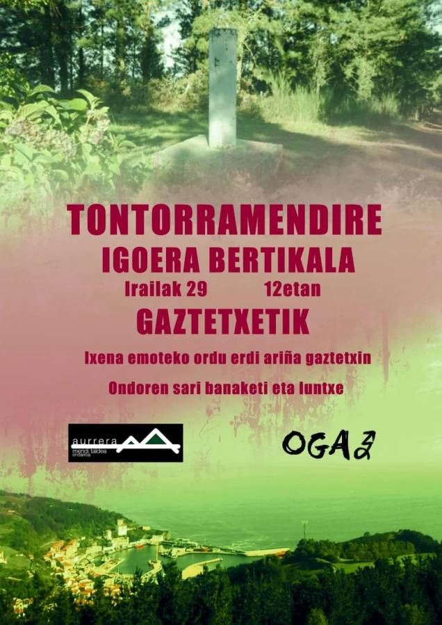 tontorramendi bertikala irailak 29