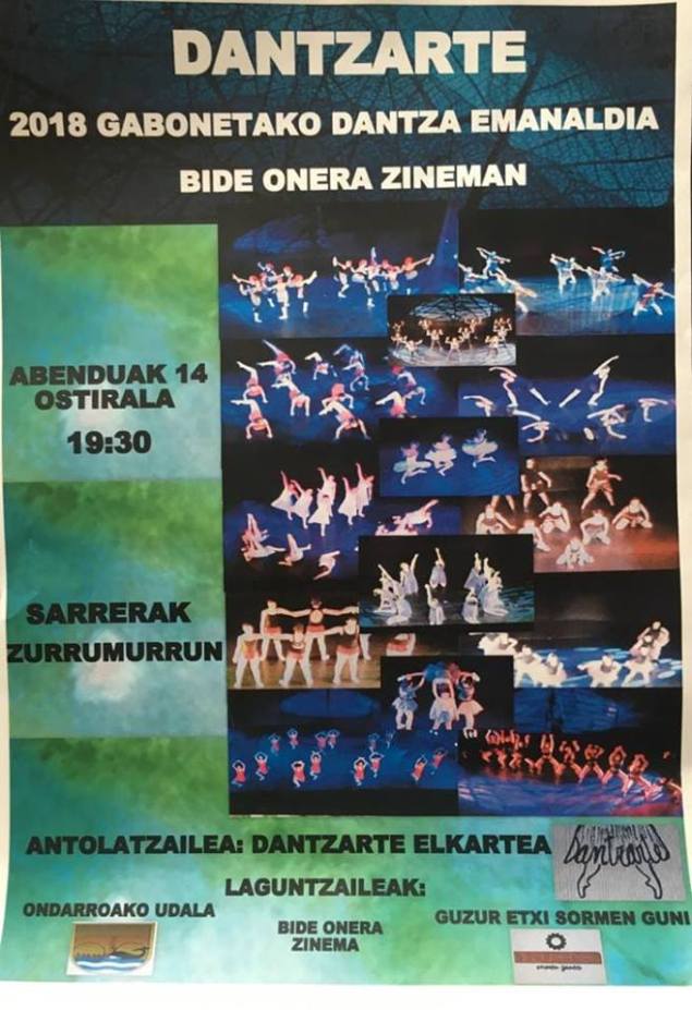 abenduak 14 DANTZARTEn emanaldixe