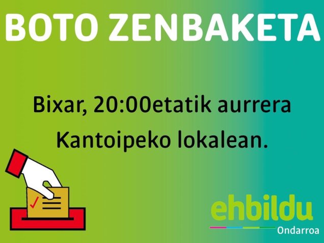 2019-04-28 hauteskunde kontaketi