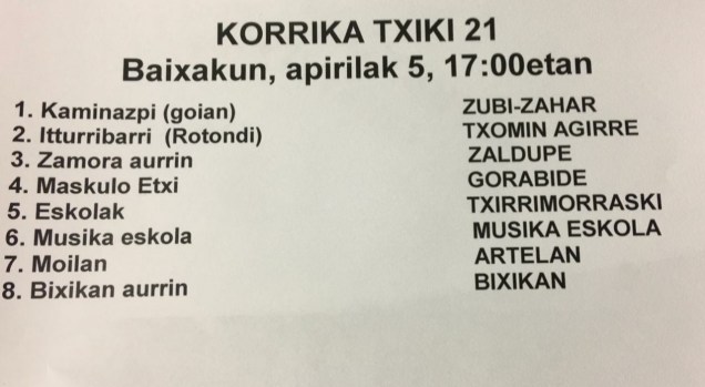 21. KORRIKA TXIKI