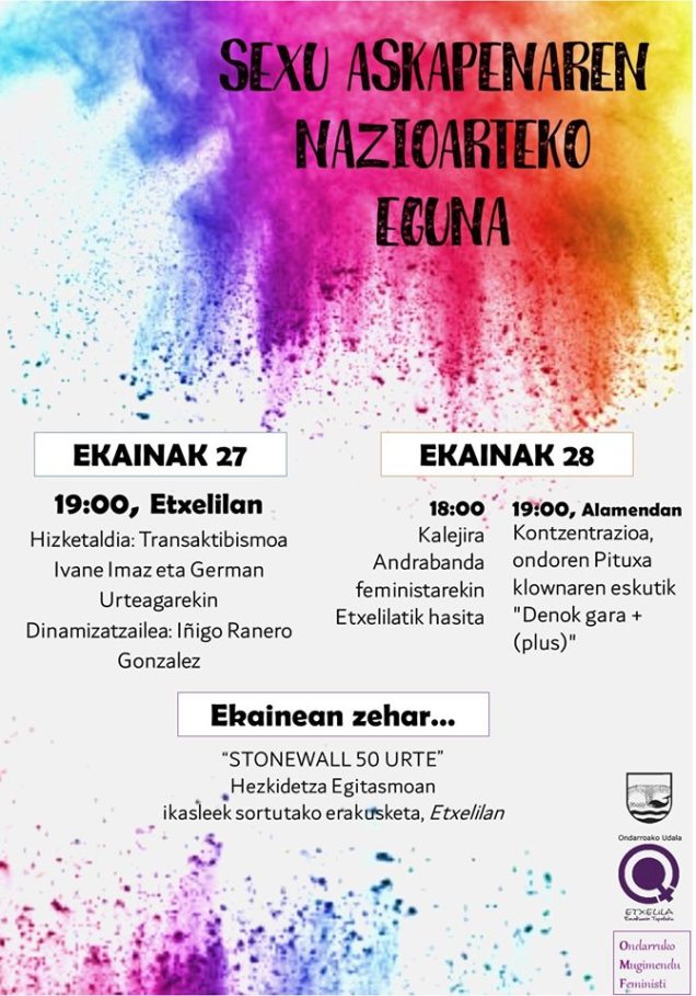 sexu askapenan nazioarteko egune 2019-06-28