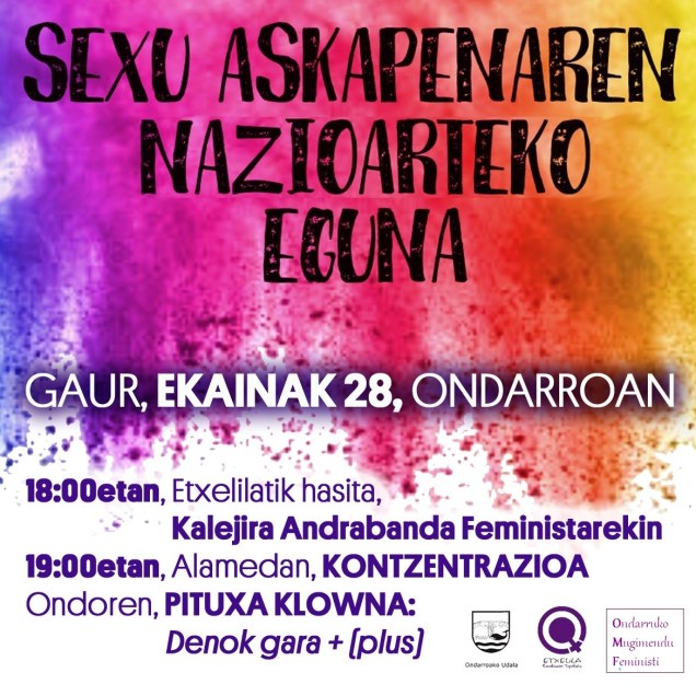 sexuaskatasunan alde konzentri 2019-06-28