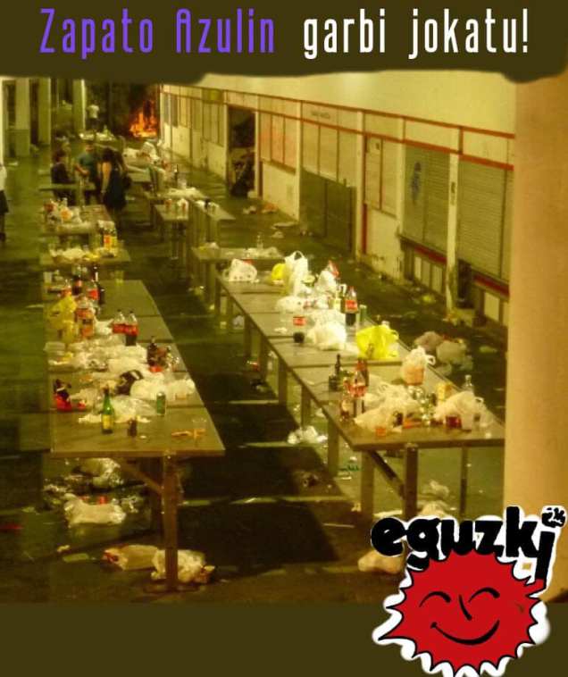 zapato azulin garbi jokatu