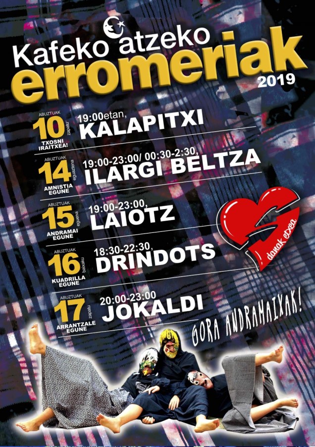 kafeko atzeko erromexak