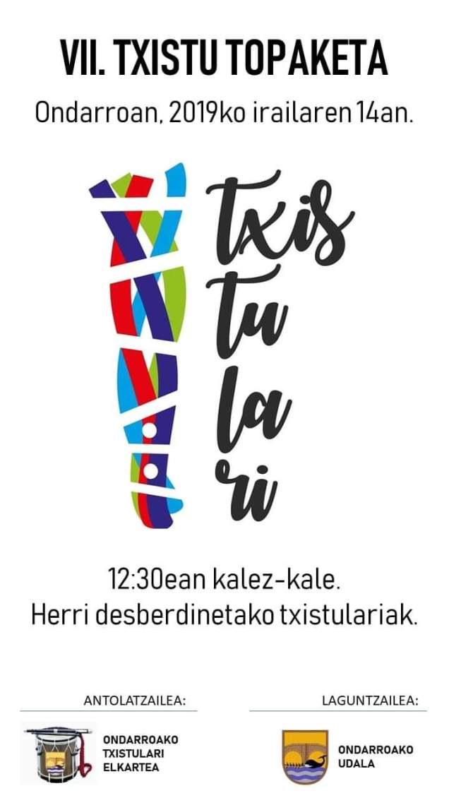 irailak 14 TXISTU topaketi