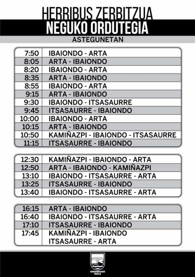neguko ordutegixe