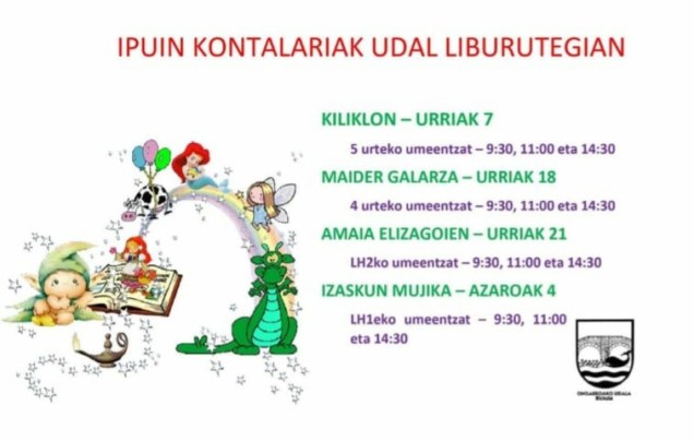 udal liburutegiko ipuin kontalaxak