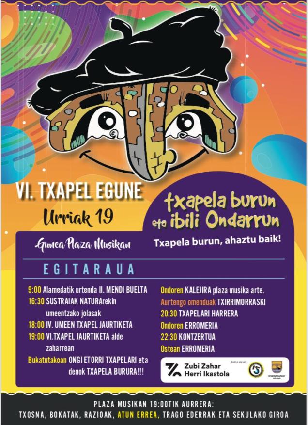 urriak 19 TXAPEL EGINE 2019