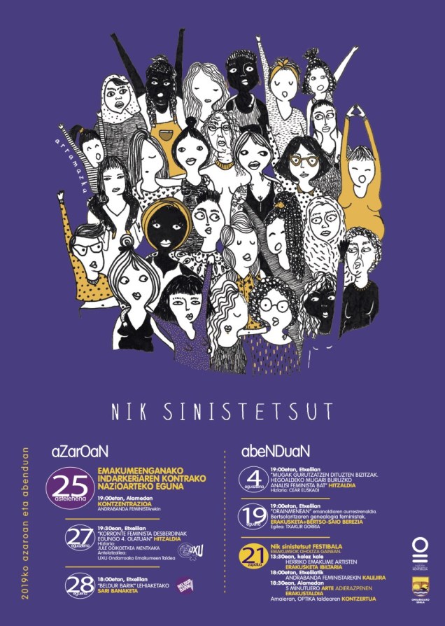 2019-11-25 emakuminganako indarkeixan kontrako egune