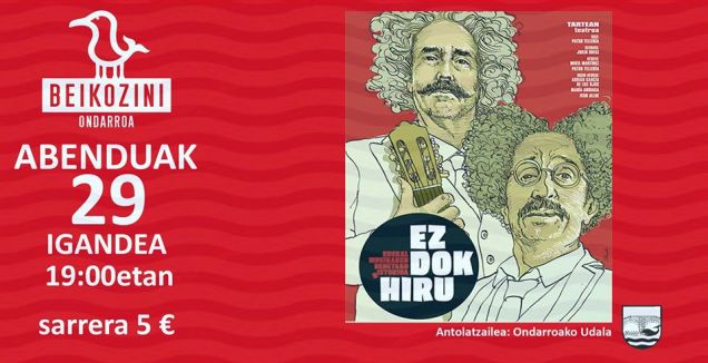 abenduak 29 EZ DOK HIRU Beikozinin