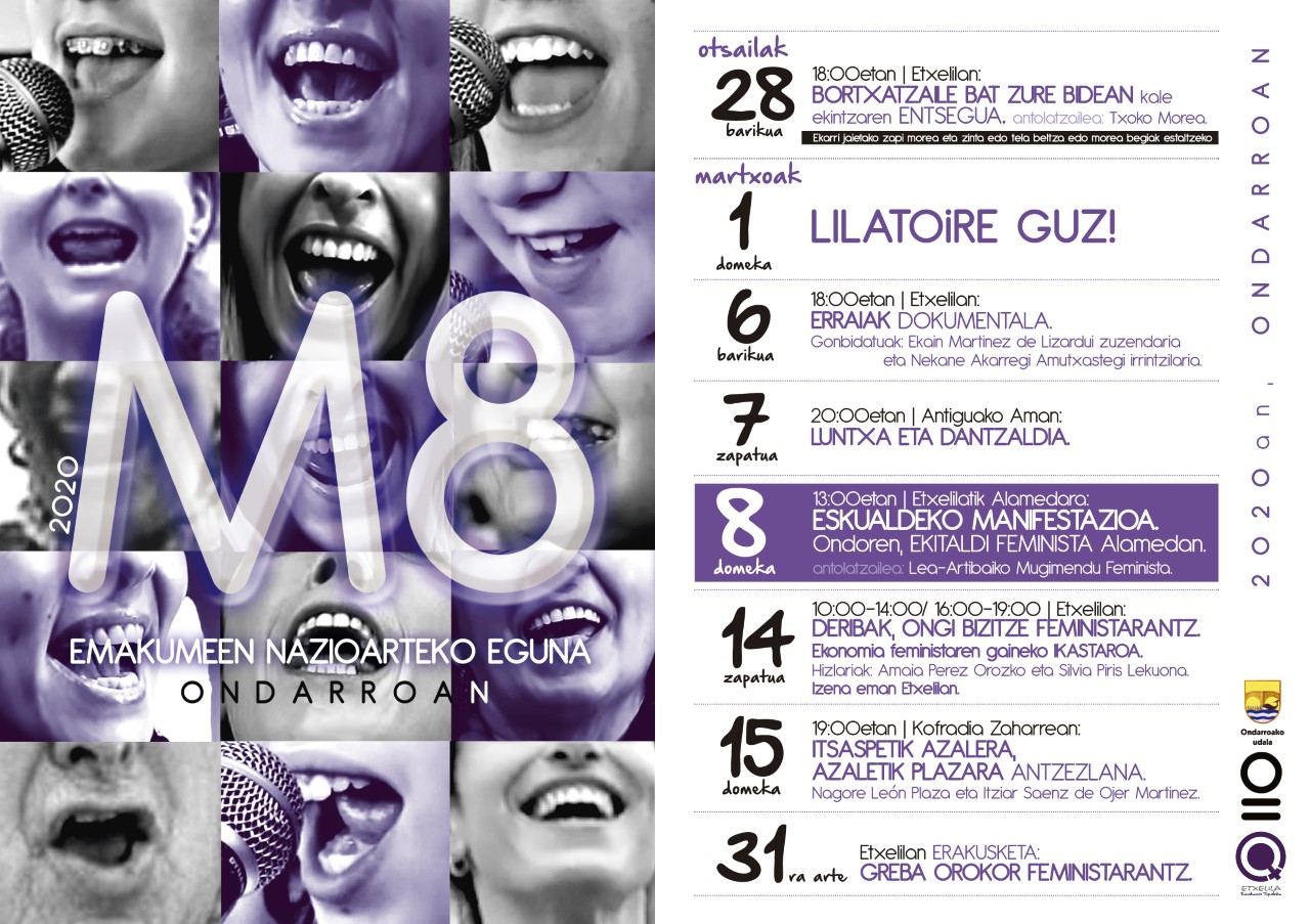 2020 KO MARTXOAK 8 egitarau