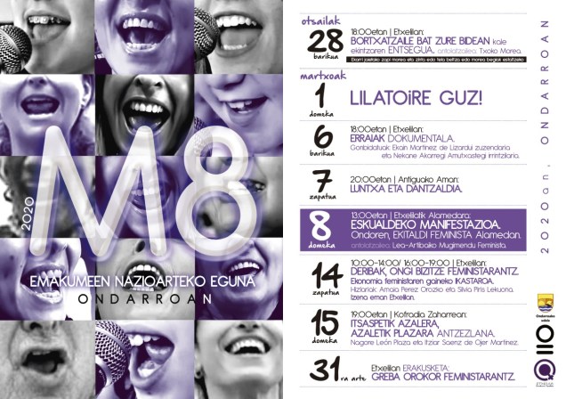 2020 KO MARTXOAK 8 egitarau