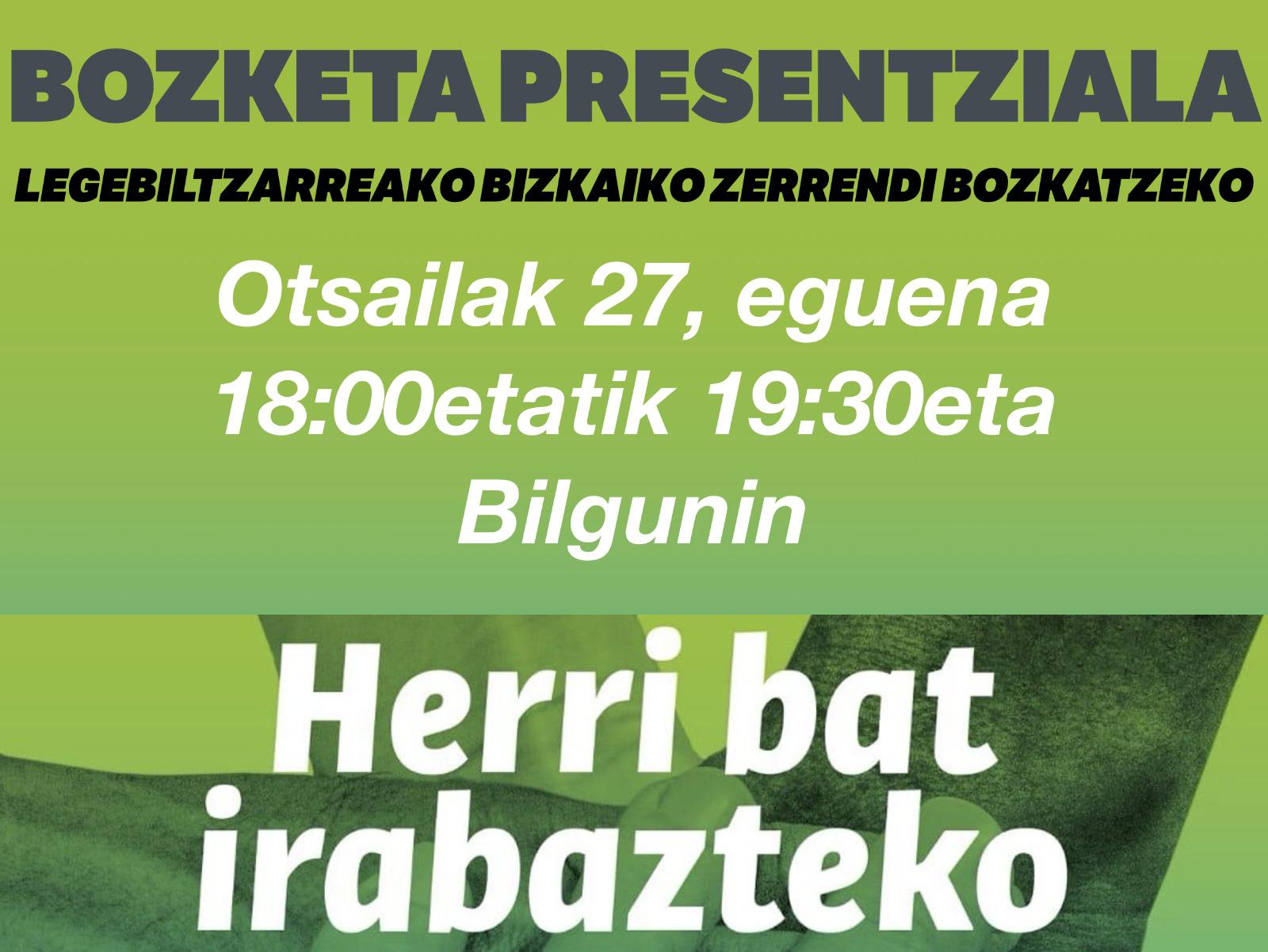bozketa presentziala otsailak 27