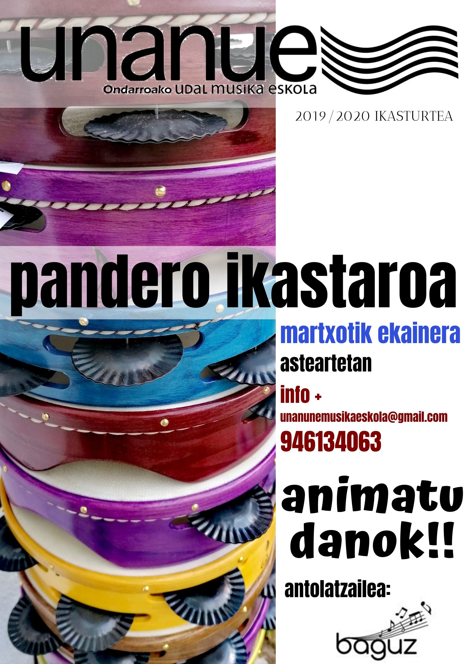 pandero ikastaru
